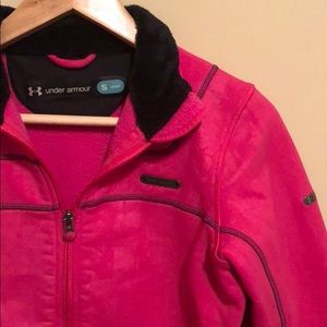 Pink Zip-up Sweatshirt